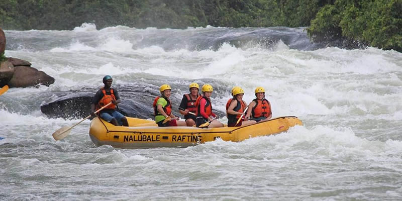 White Water Rafting in Uganda