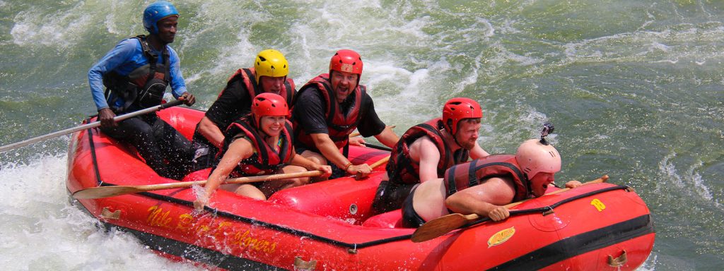 White water rafting Jinja