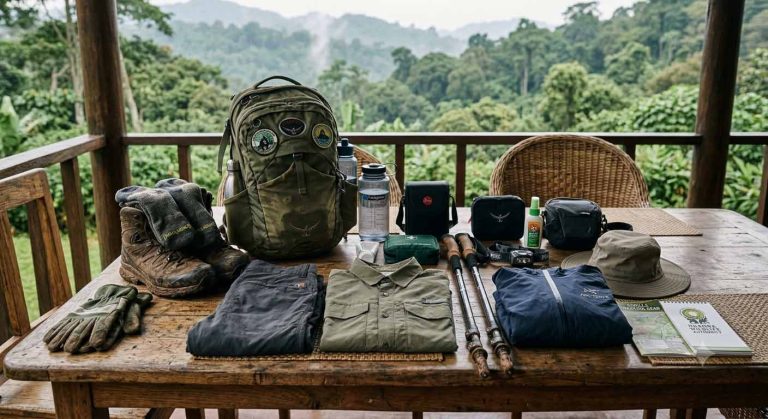 Gorilla trekking gear