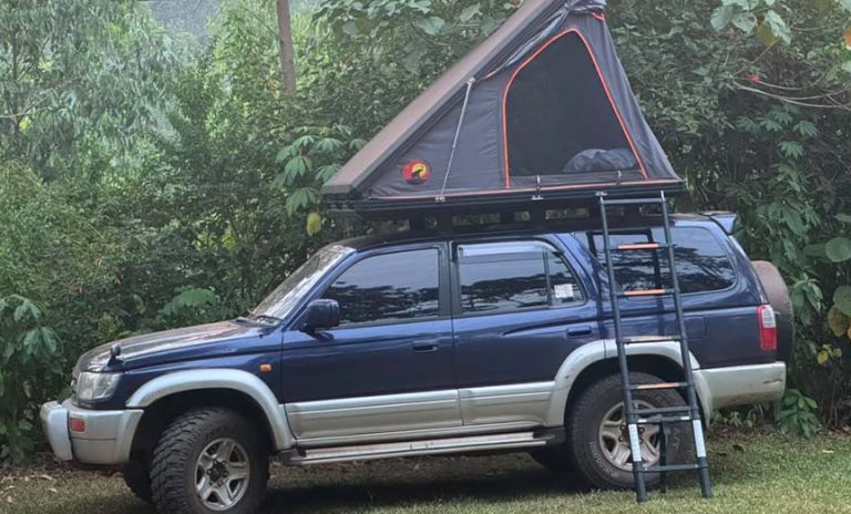 Land Cruiser Prado With Rooftop Tent